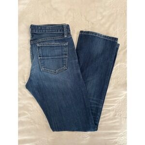 Gap 1969 Boyfriend Jeans Womens 27/4 Medium Wash Blue Denim Straight Leg Pants